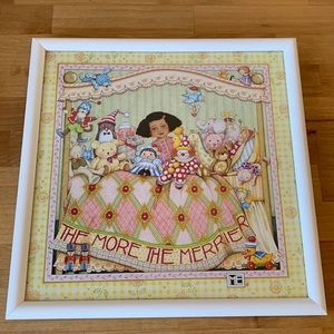 Mary Engelbreit Framed Print - The More The Merrier
